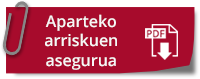 Irudia botoia Aparteko arriskuen asegurua
